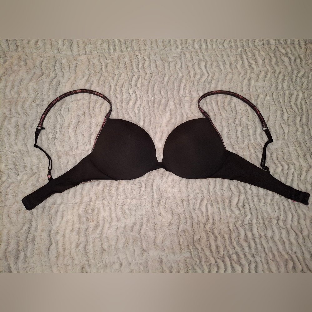 PINK Victoria's Secret Black Bra 36C